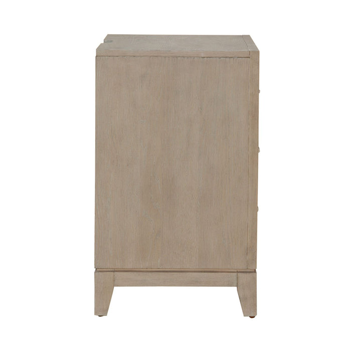 Brentwood 3 Drawer Nightstand w/ Charging Station - Furniture 4 Less (Jacksonville, NC)
