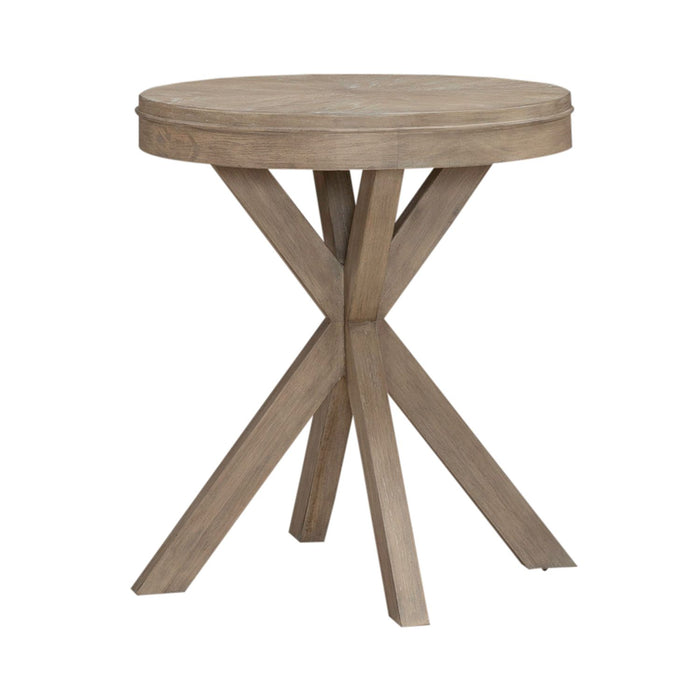 Brentwood Round End Table - Furniture 4 Less (Jacksonville, NC)