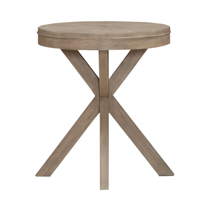 Brentwood Round End Table - Furniture 4 Less (Jacksonville, NC)