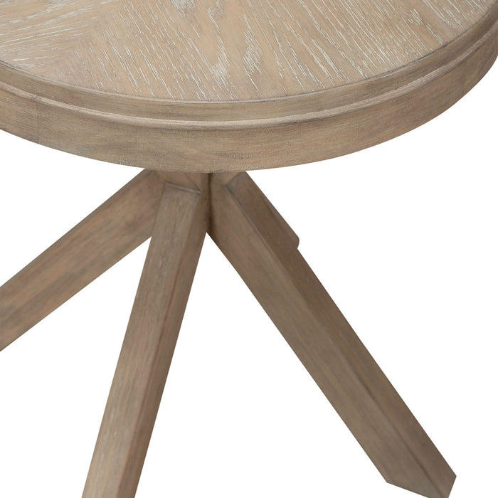 Brentwood Round End Table - Furniture 4 Less (Jacksonville, NC)