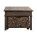 Mill Creek Lift Top Cocktail Table in Peppercorn - Furniture 4 Less (Jacksonville, NC)