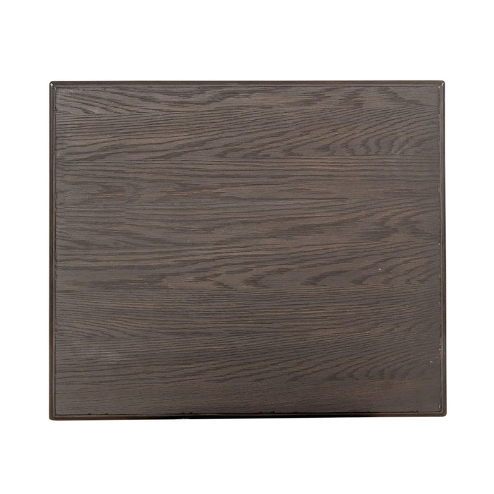 Mill Creek Drawer End Table in Peppercorn - Furniture 4 Less (Jacksonville, NC)