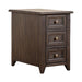 Mill Creek Chair Side Table in Peppercorn - Furniture 4 Less (Jacksonville, NC)
