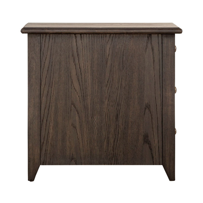 Mill Creek Chair Side Table in Peppercorn - Furniture 4 Less (Jacksonville, NC)