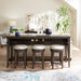 Mill Creek Console Bar Table in Peppercorn - Furniture 4 Less (Jacksonville, NC)