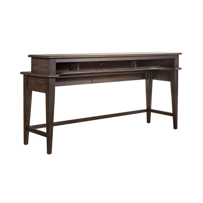 Mill Creek Console Bar Table in Peppercorn - Furniture 4 Less (Jacksonville, NC)