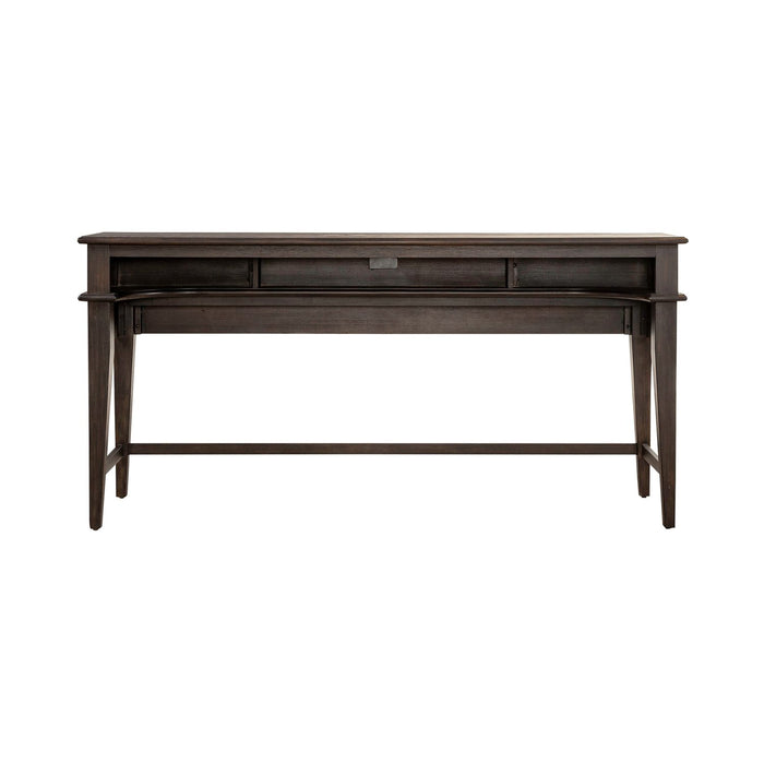 Mill Creek Console Bar Table in Peppercorn - Furniture 4 Less (Jacksonville, NC)