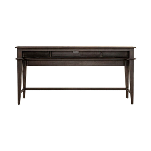 Liberty Furniture Mill Creek Console Bar Table in Peppercorn - Furniture 4 Less (Jacksonville, NC)
