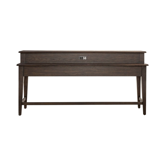 Mill Creek Console Bar Table in Peppercorn - Furniture 4 Less (Jacksonville, NC)
