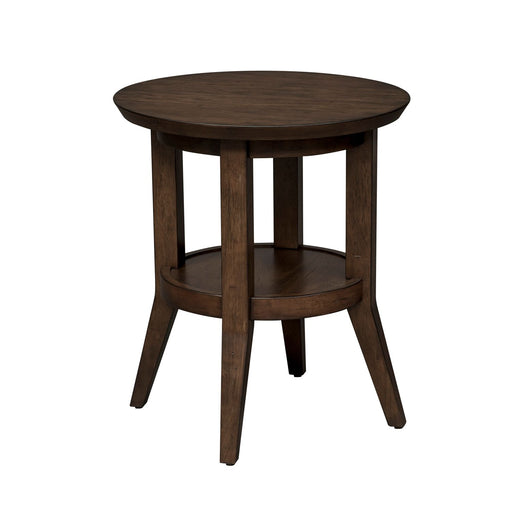 Ventura Blvd Round End Table in Bronze - Furniture 4 Less (Jacksonville, NC)