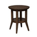 Ventura Blvd Round End Table in Bronze - Furniture 4 Less (Jacksonville, NC)