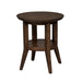 Ventura Blvd Round End Table in Bronze - Furniture 4 Less (Jacksonville, NC)
