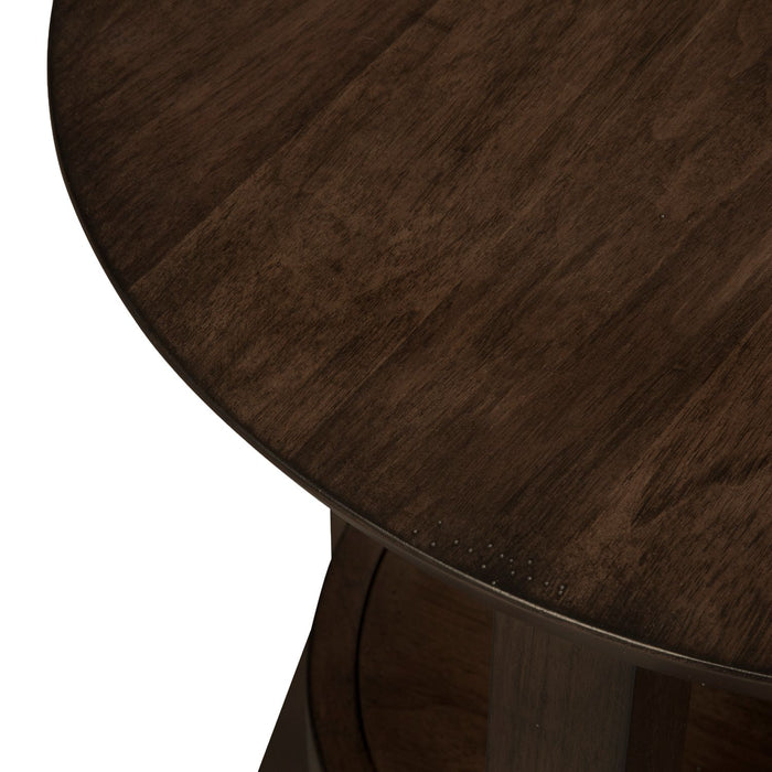 Ventura Blvd Round End Table in Bronze - Furniture 4 Less (Jacksonville, NC)