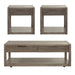 Bartlett Field 3 Piece Set (1-Cocktail 2-End Tables) - Furniture 4 Less (Jacksonville, NC)