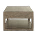 Liberty Furniture Bartlett Field Cocktail Table in Dusty Taupe - Furniture 4 Less (Jacksonville, NC)