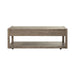 Bartlett Field Cocktail Table in Dusty Taupe - Furniture 4 Less (Jacksonville, NC)