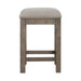 Bartlett Field Upholstered Console Stool in Dusty Taupe - Furniture 4 Less (Jacksonville, NC)