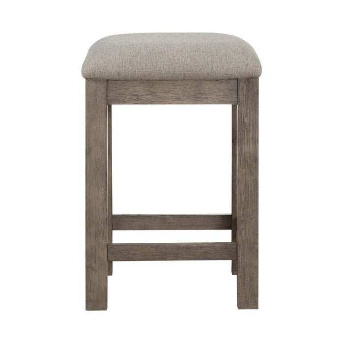 Liberty Furniture Bartlett Field Upholstered Console Stool in Dusty Taupe - Furniture 4 Less (Jacksonville, NC)