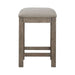 Liberty Furniture Bartlett Field Upholstered Console Stool in Dusty Taupe - Furniture 4 Less (Jacksonville, NC)