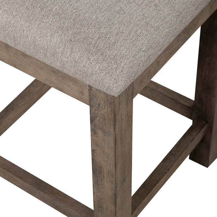 Bartlett Field Upholstered Console Stool in Dusty Taupe - Furniture 4 Less (Jacksonville, NC)