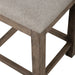 Bartlett Field Upholstered Console Stool in Dusty Taupe - Furniture 4 Less (Jacksonville, NC)