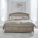 Liberty Furniture Avalon King Upholstered Storage Bed in Burnished Beige - Furniture 4 Less (Jacksonville, NC)