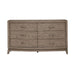 Liberty Furniture Avalon 6 Drawer Dresser in Burnished Beige - Furniture 4 Less (Jacksonville, NC)