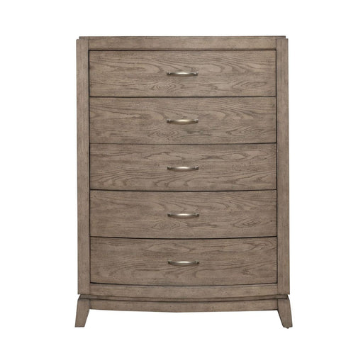 Liberty Furniture Avalon 5 Drawer Chest in Burnished Beige - Furniture 4 Less (Jacksonville, NC)