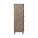 Avalon 5 Drawer Chest in Burnished Beige - Furniture 4 Less (Jacksonville, NC)