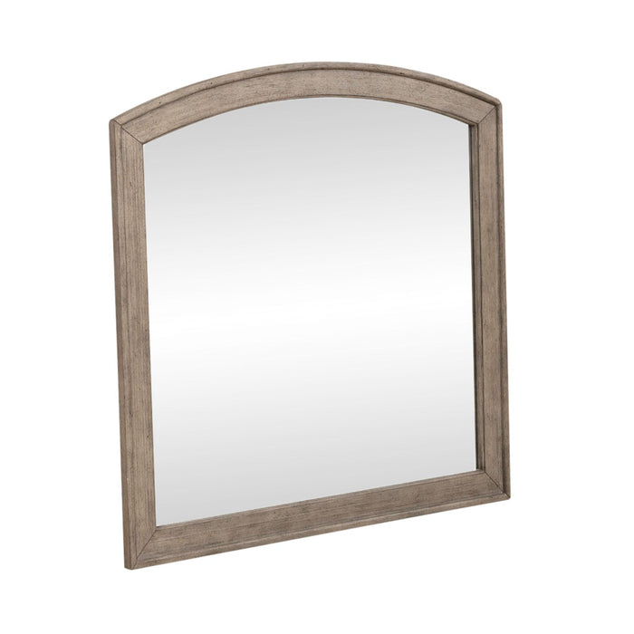 Avalon Arched Mirror in Burnished Beige - Furniture 4 Less (Jacksonville, NC)