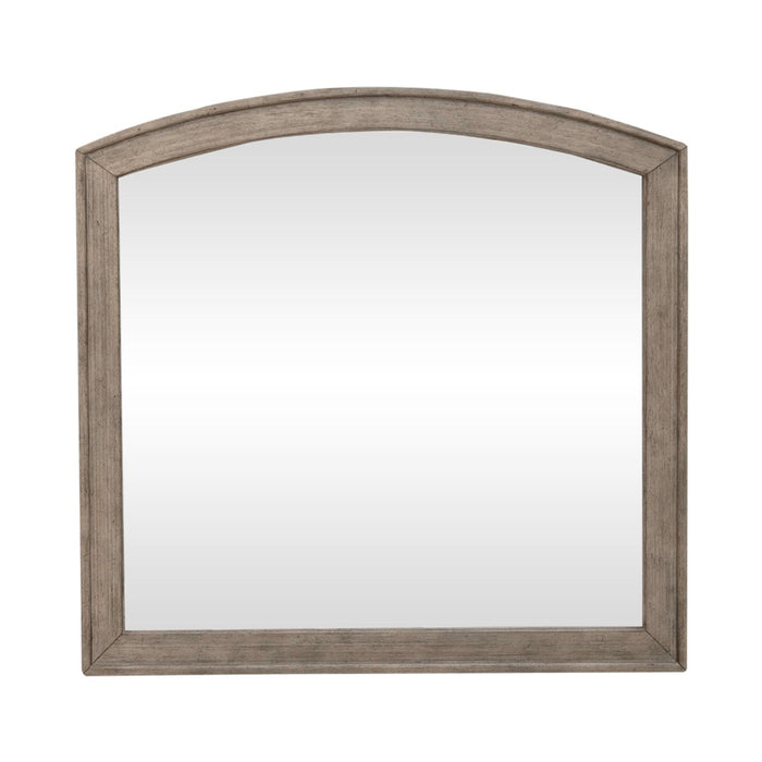 Avalon Arched Mirror in Burnished Beige - Furniture 4 Less (Jacksonville, NC)