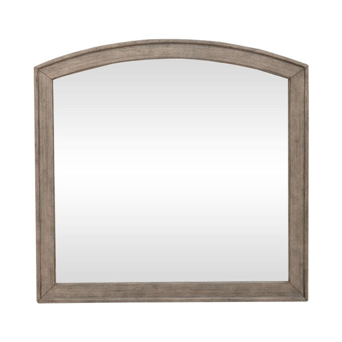 Liberty Furniture Avalon Arched Mirror in Burnished Beige - Furniture 4 Less (Jacksonville, NC)