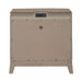 Avalon Nightstand with Charging Station in Burnished Beige - Furniture 4 Less (Jacksonville, NC)