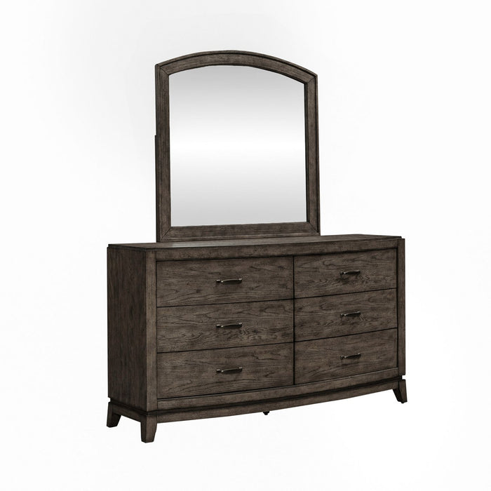 Avalon Dresser & Mirror - Furniture 4 Less (Jacksonville, NC)