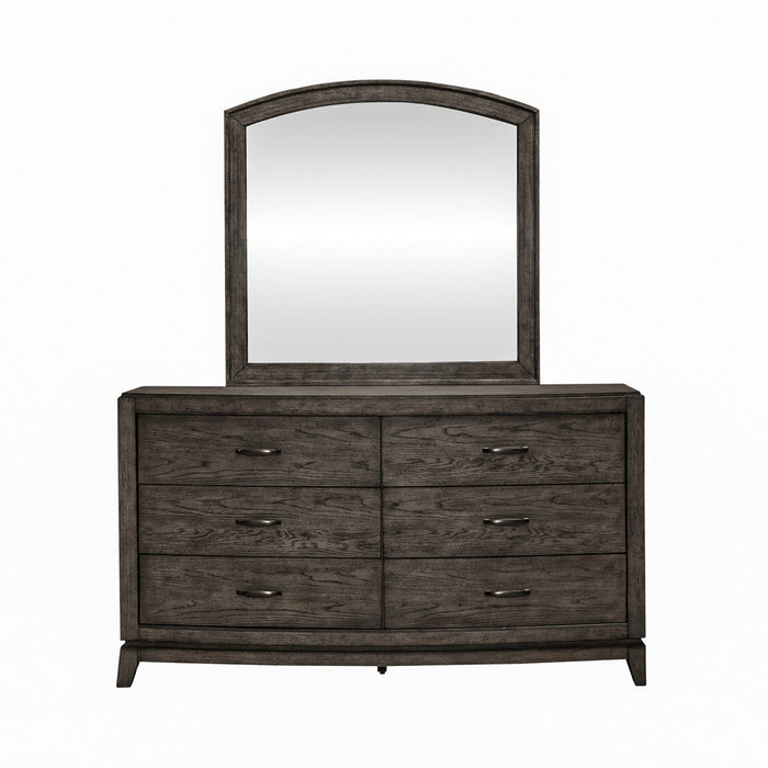 Avalon Dresser & Mirror - Furniture 4 Less (Jacksonville, NC)