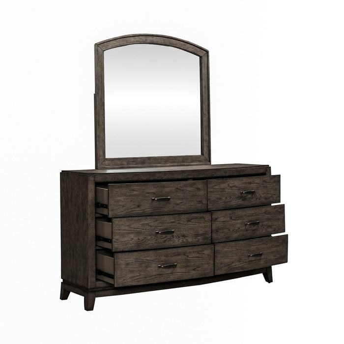 Avalon Dresser & Mirror - Furniture 4 Less (Jacksonville, NC)