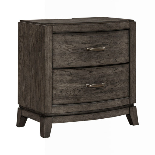 Avalon Nightstand w/ Charging Station - Furniture 4 Less (Jacksonville, NC)
