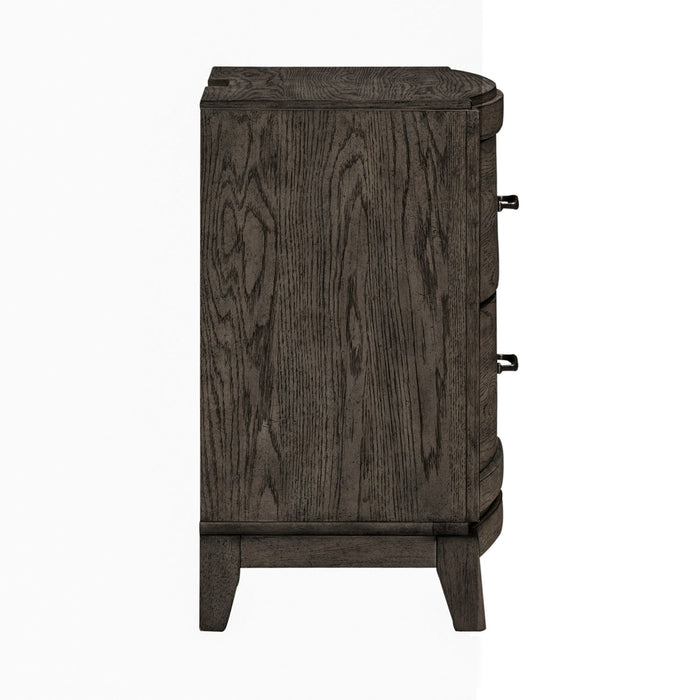 Avalon Nightstand w/ Charging Station - Furniture 4 Less (Jacksonville, NC)