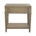 Liberty Furniture Devonshire End Table in Weathered Sandstone - Furniture 4 Less (Jacksonville, NC)