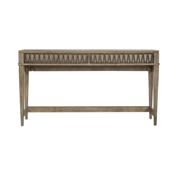 Liberty Furniture Devonshire Console Bar Table in Weathered Sandstone - Furniture 4 Less (Jacksonville, NC)