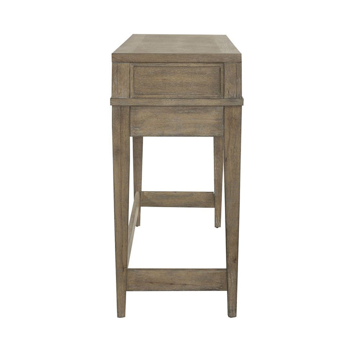 Liberty Furniture Devonshire Console Bar Table in Weathered Sandstone - Furniture 4 Less (Jacksonville, NC)