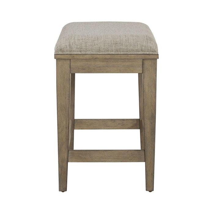 Liberty Furniture Devonshire Console Stool in Weathered Sandstone - Furniture 4 Less (Jacksonville, NC)
