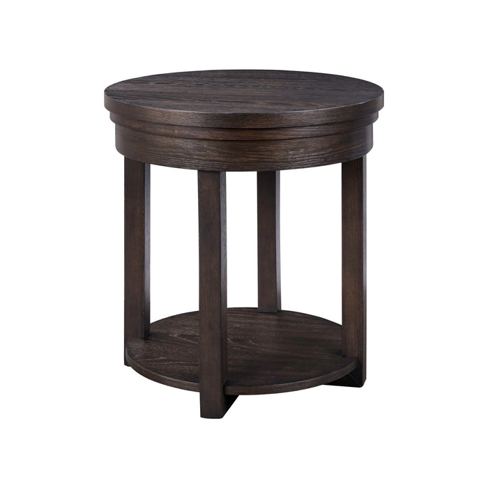 Weston Round End Table - Furniture 4 Less (Jacksonville, NC)