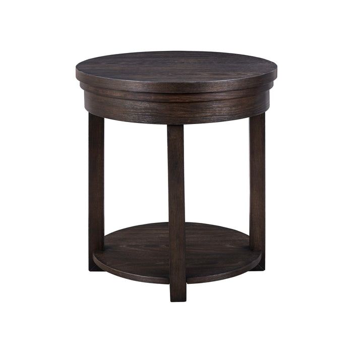 Weston Round End Table - Furniture 4 Less (Jacksonville, NC)