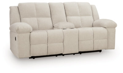 Orlen Reclining Loveseat with Console - Furniture 4 Less (Jacksonville, NC)