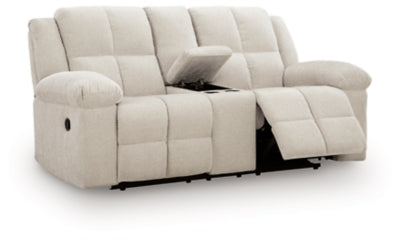 Orlen Reclining Loveseat with Console - Furniture 4 Less (Jacksonville, NC)