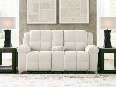 Orlen Reclining Loveseat with Console - Furniture 4 Less (Jacksonville, NC)