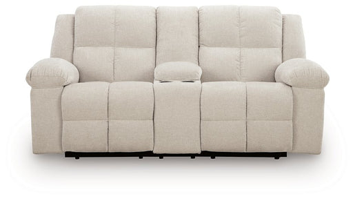 Orlen Reclining Loveseat with Console - Furniture 4 Less (Jacksonville, NC)