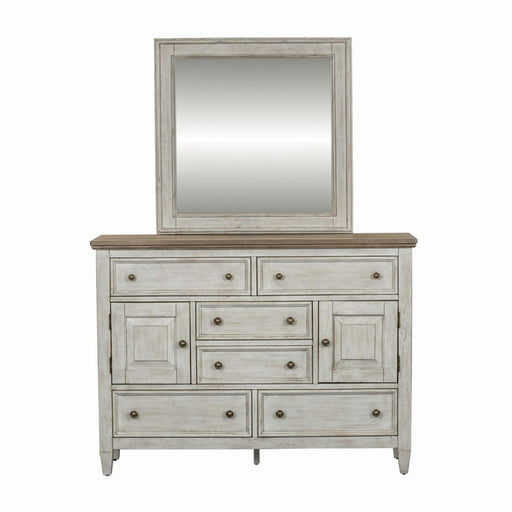 Heartland Dresser & Mirror - Furniture 4 Less (Jacksonville, NC)