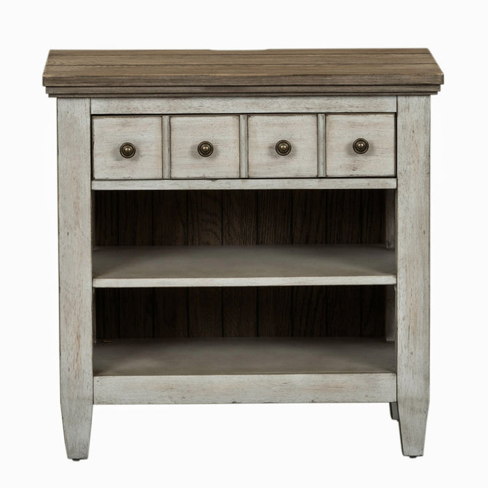 Heartland King Opt California Panel Bed, Dresser & Mirror, Chest, Night Stand - Furniture 4 Less (Jacksonville, NC)